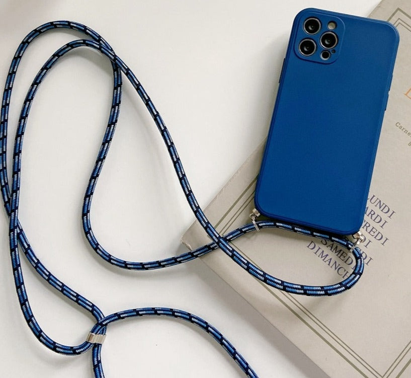 iPhone 14 Crossbody Handykette mit Schutzhülle