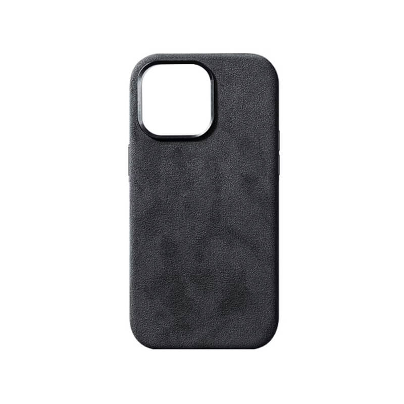 iPhone 15 Plus magnetische Alcantara Schutzhülle