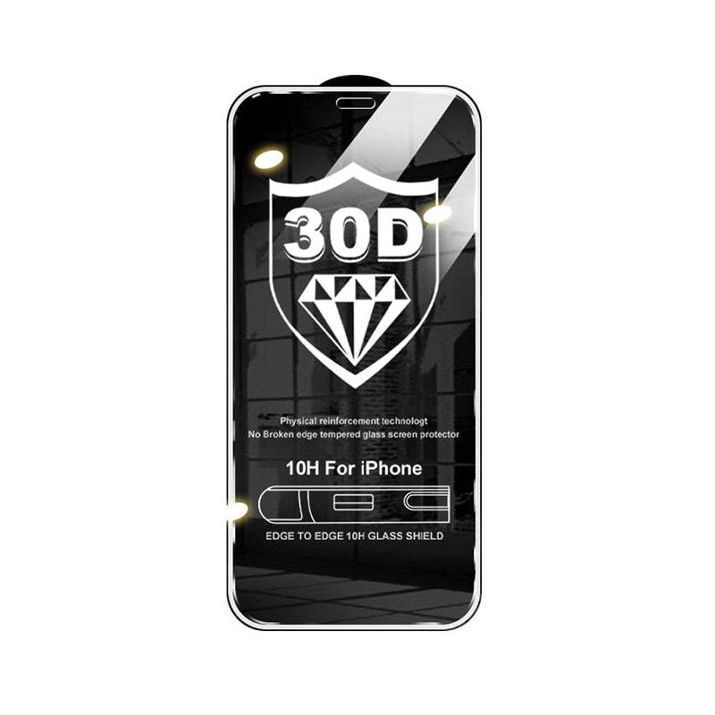 Displayschutzfolie iPhone 11 Pro Randfarbe wählbar
