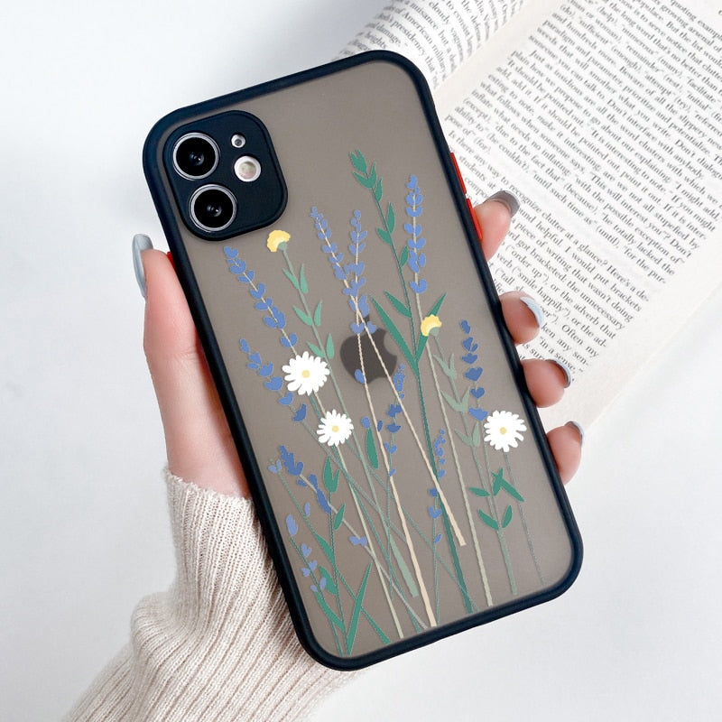 iPhone X/XS matte Silikon Hülle in verschiedenen Designs