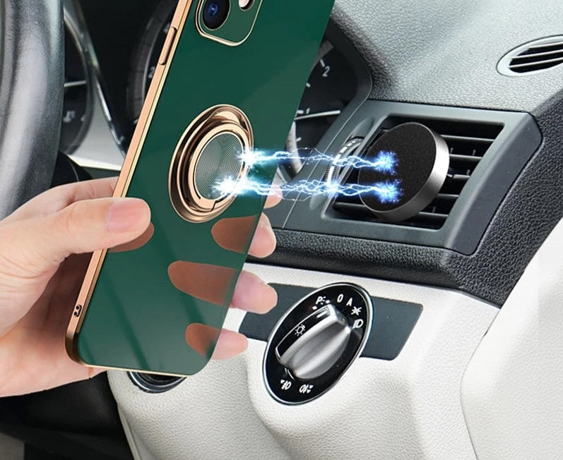 iPhone 12 Elegantes Ring Case