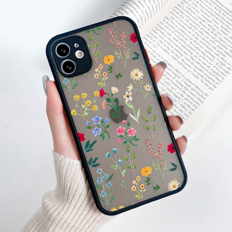 iPhone X/XS matte Silikon Hülle in verschiedenen Designs