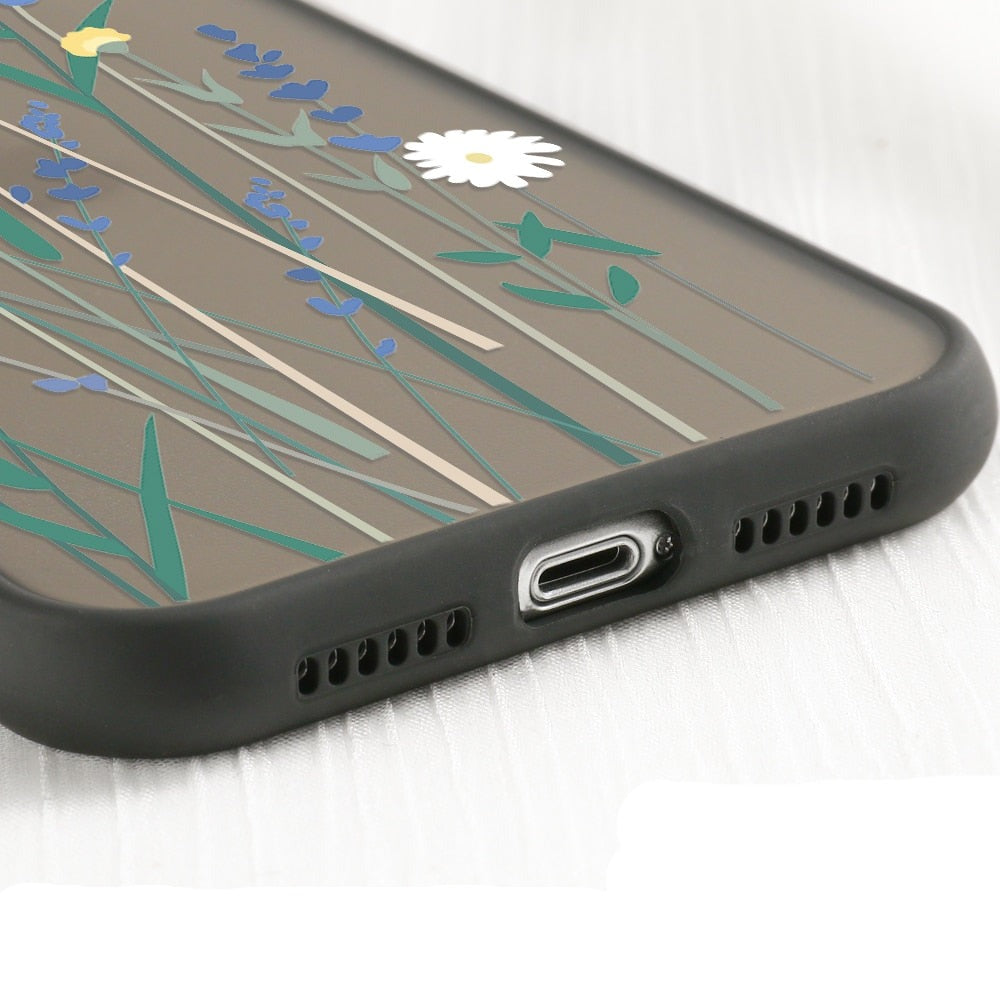 iPhone X/XS matte Silikon Hülle in verschiedenen Designs
