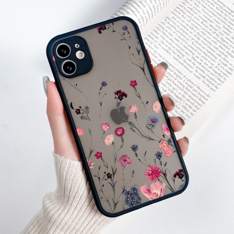 iPhone X/XS matte Silikon Hülle in verschiedenen Designs