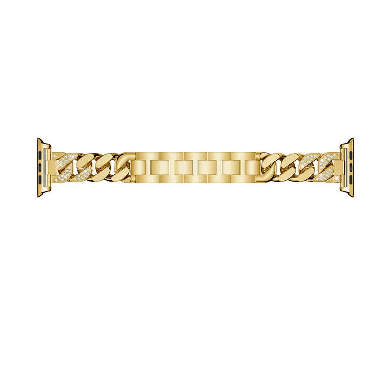 Brillantverziertes Armband für Apple Watch - Glamour am Handgelenk