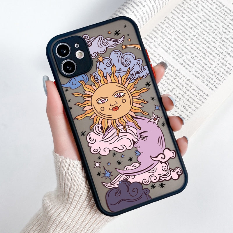 iPhone X/XS matte Silikon Hülle in verschiedenen Designs