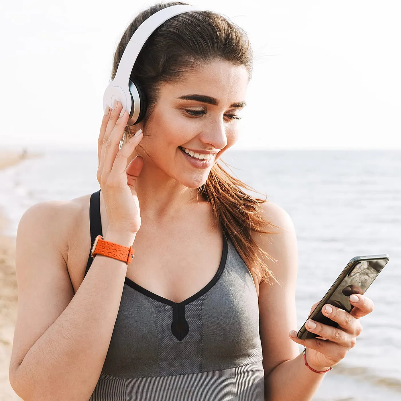 Silikon-Groove-Armband für Apple Watch - Komfort und Funktionalität