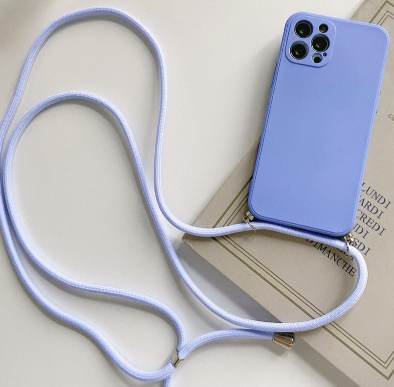 iPhone 14 Crossbody Handykette mit Schutzhülle