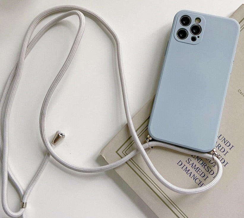 iPhone 14 Crossbody Handykette mit Schutzhülle