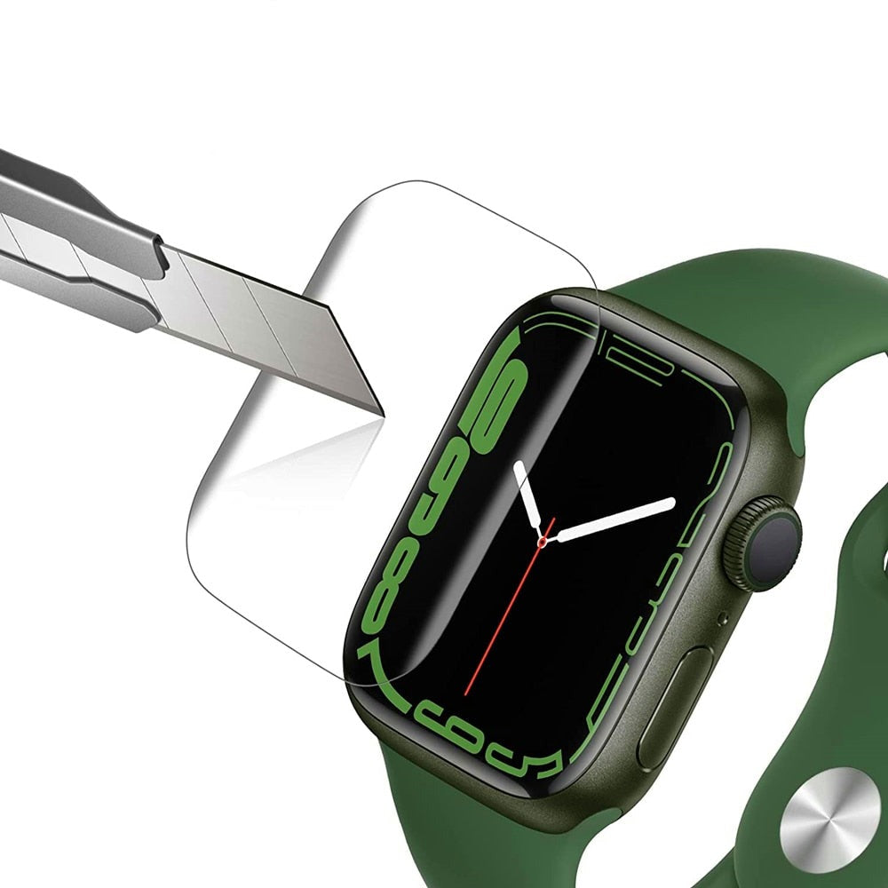 4er Set Apple Watch Hydrogel Screen Protector