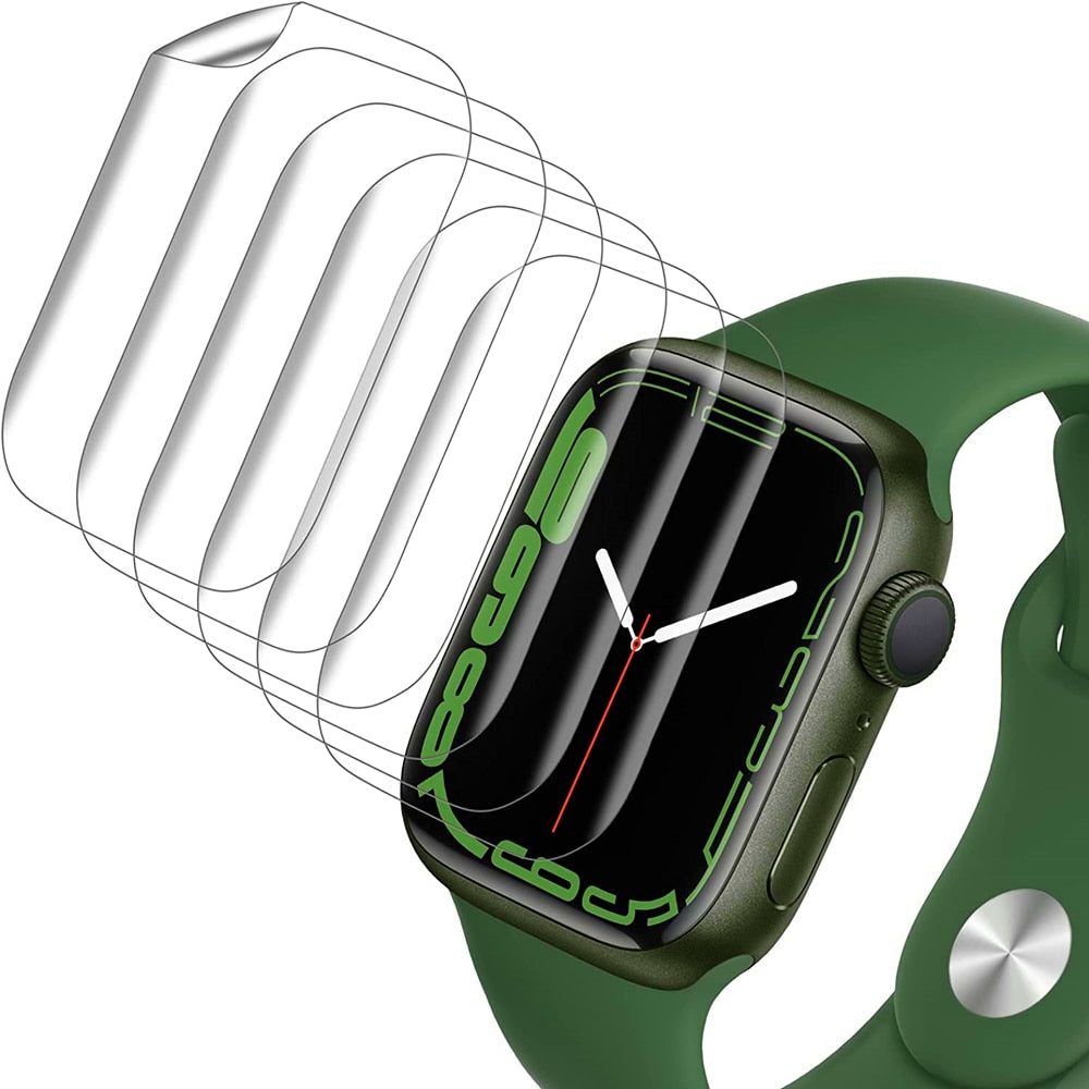 4er Set Apple Watch Hydrogel Screen Protector