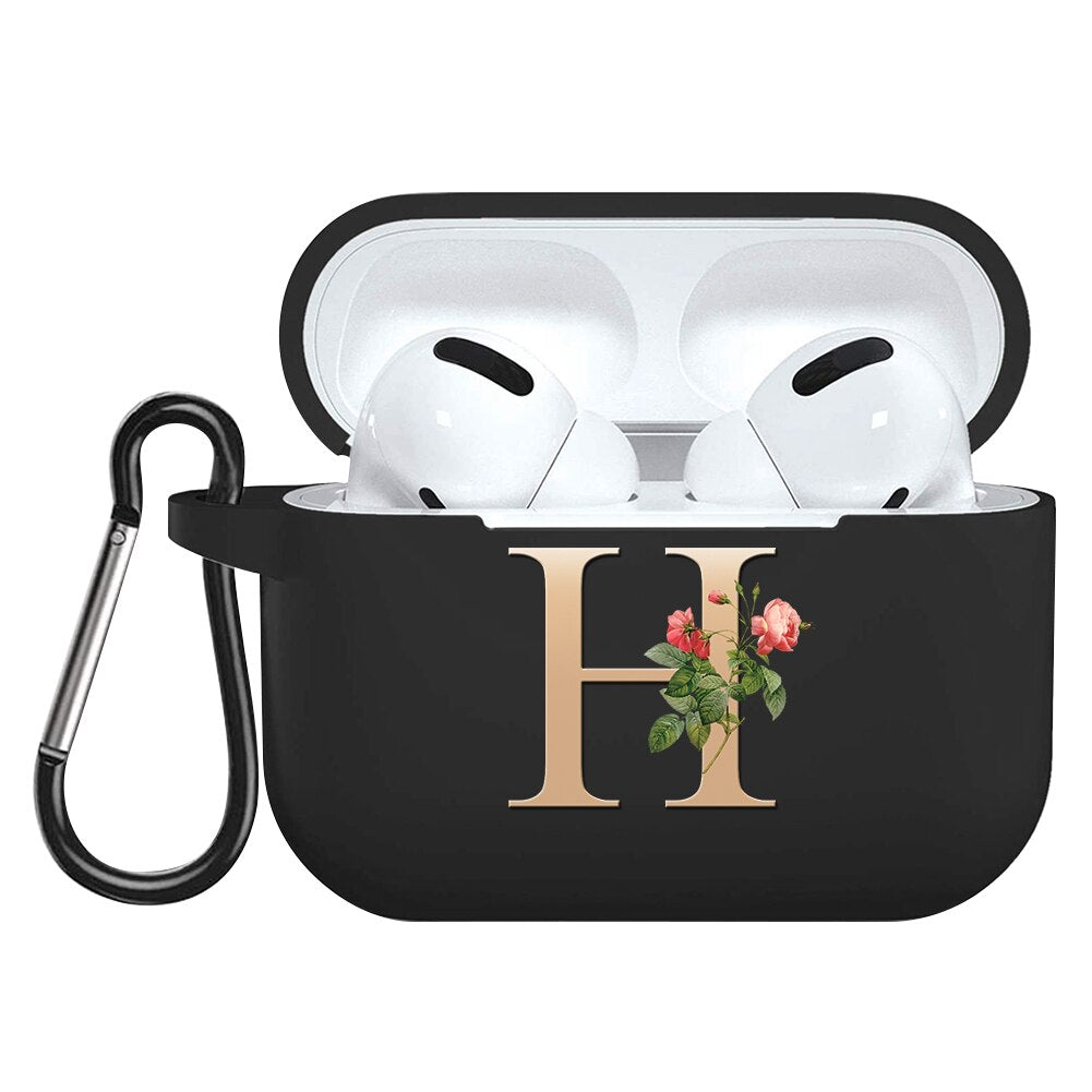 AirPods Pro matte Buchstaben Case