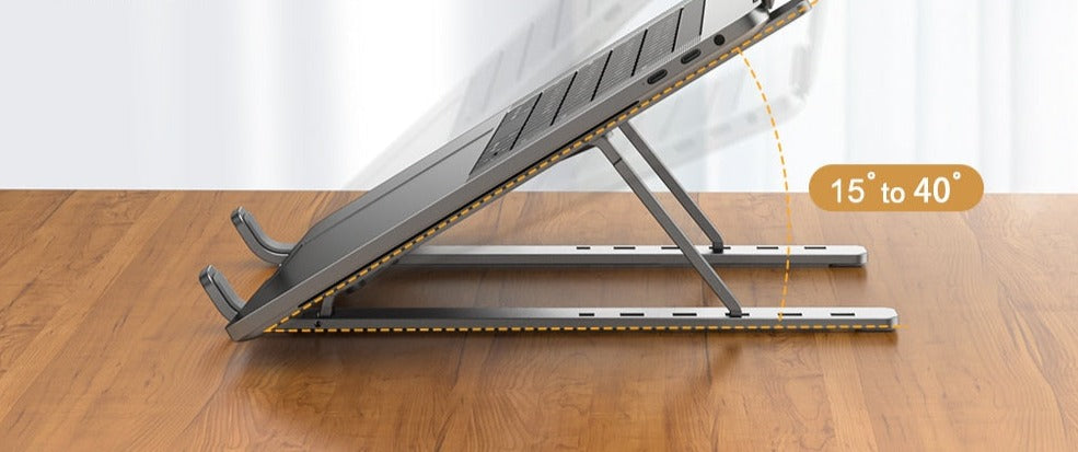 Tragbarer Laptop Aluminium Stand