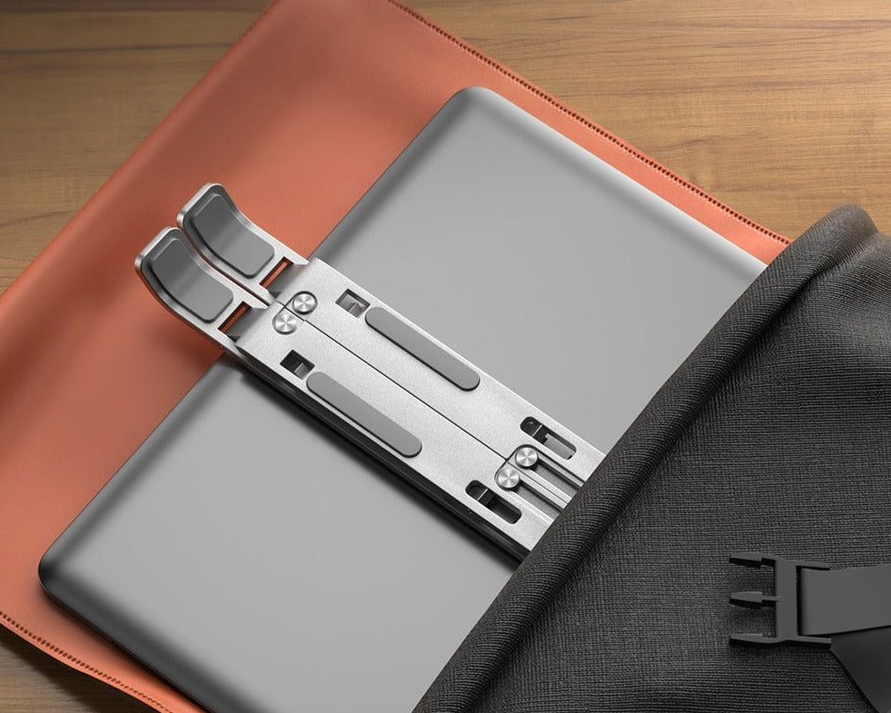 Tragbarer Laptop Aluminium Stand