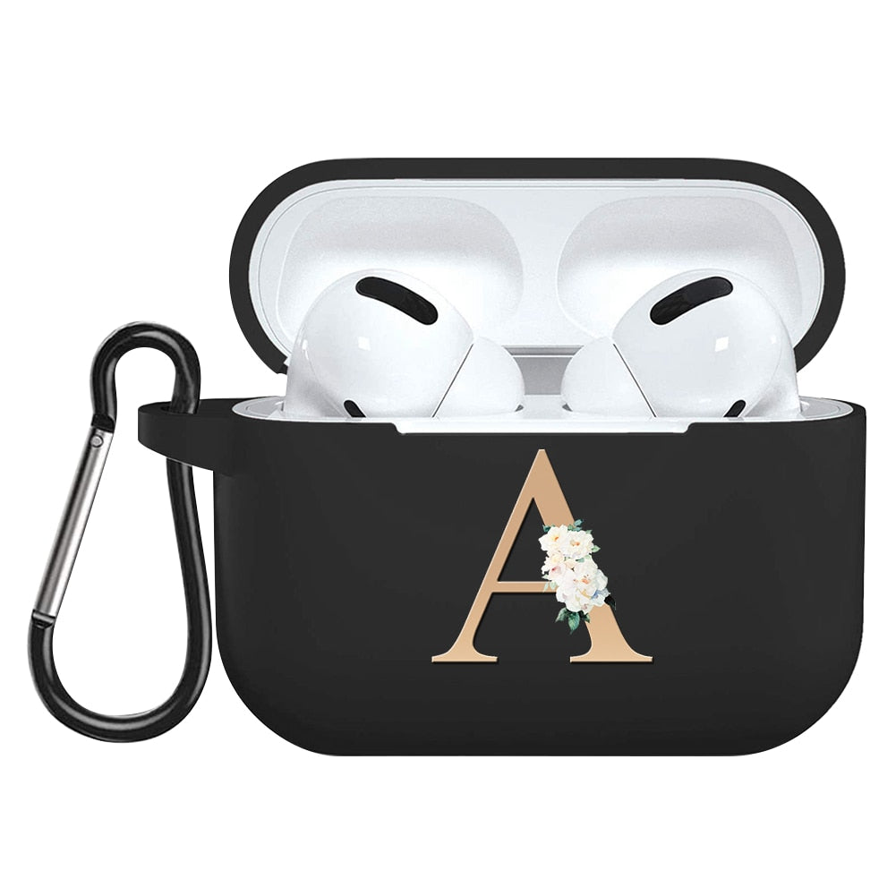 AirPods Pro matte Buchstaben Case