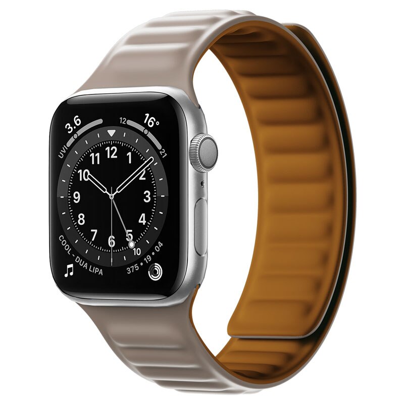Apple Watch Silikon Link strap mit magnetischer Schleife