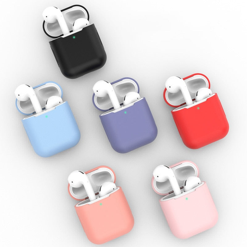 AirPods 1&2 weiche Silikon Schutzhülle