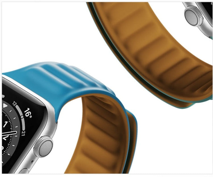 Apple Watch Silikon Link strap mit magnetischer Schleife