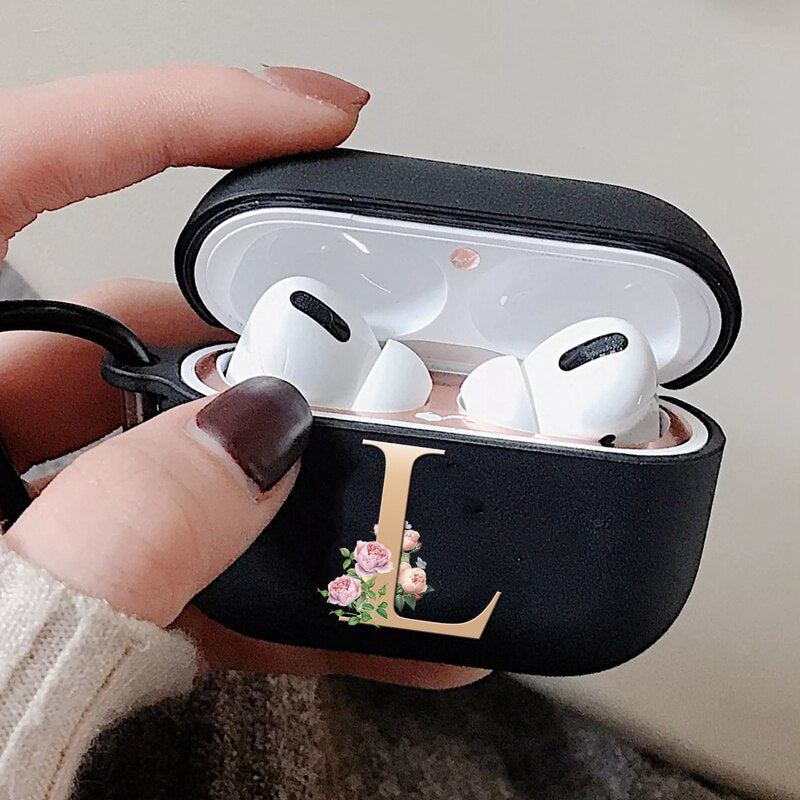 AirPods Pro matte Buchstaben Case