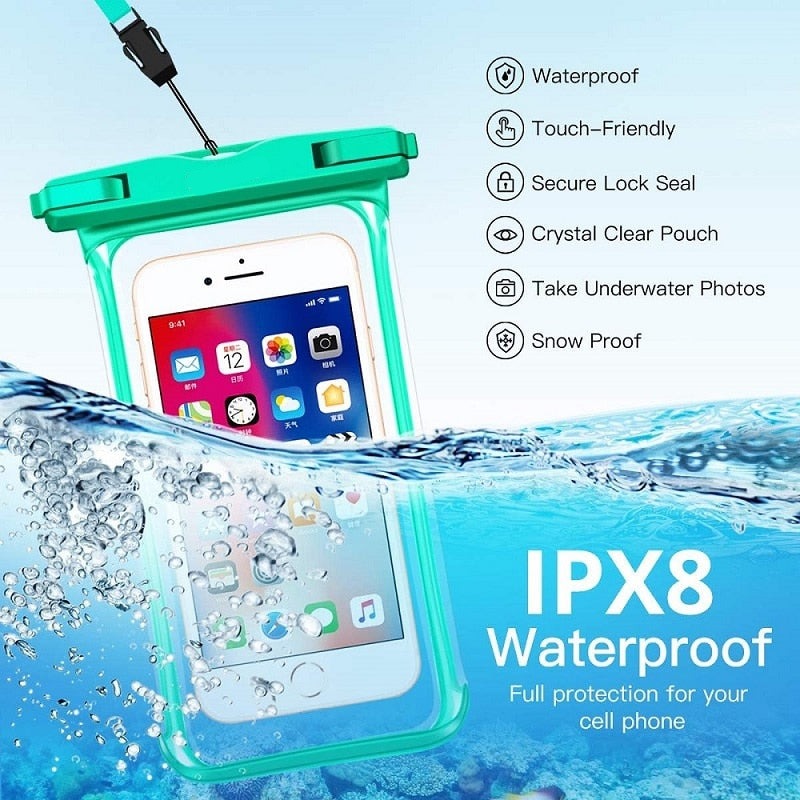 Wasserdichte Handytasche - Schütze Dein Handy vor Wasser und Feuchtigkeit
