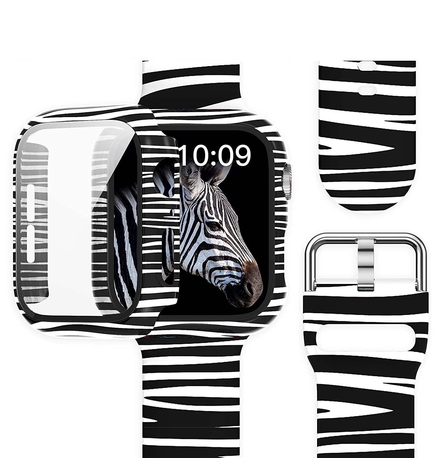 Apple Watch Silikon Armband + Displayschutz