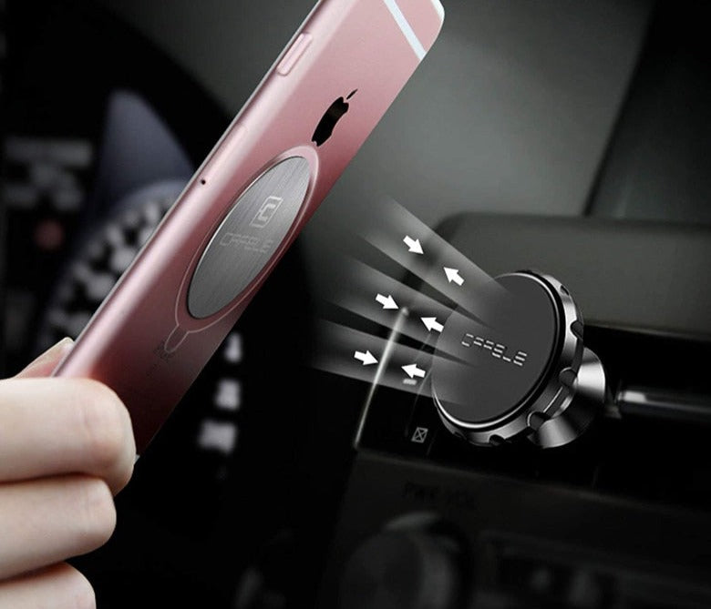 Magnetischer Auto Handyhalter für Lüftung oder Armaturenbrett