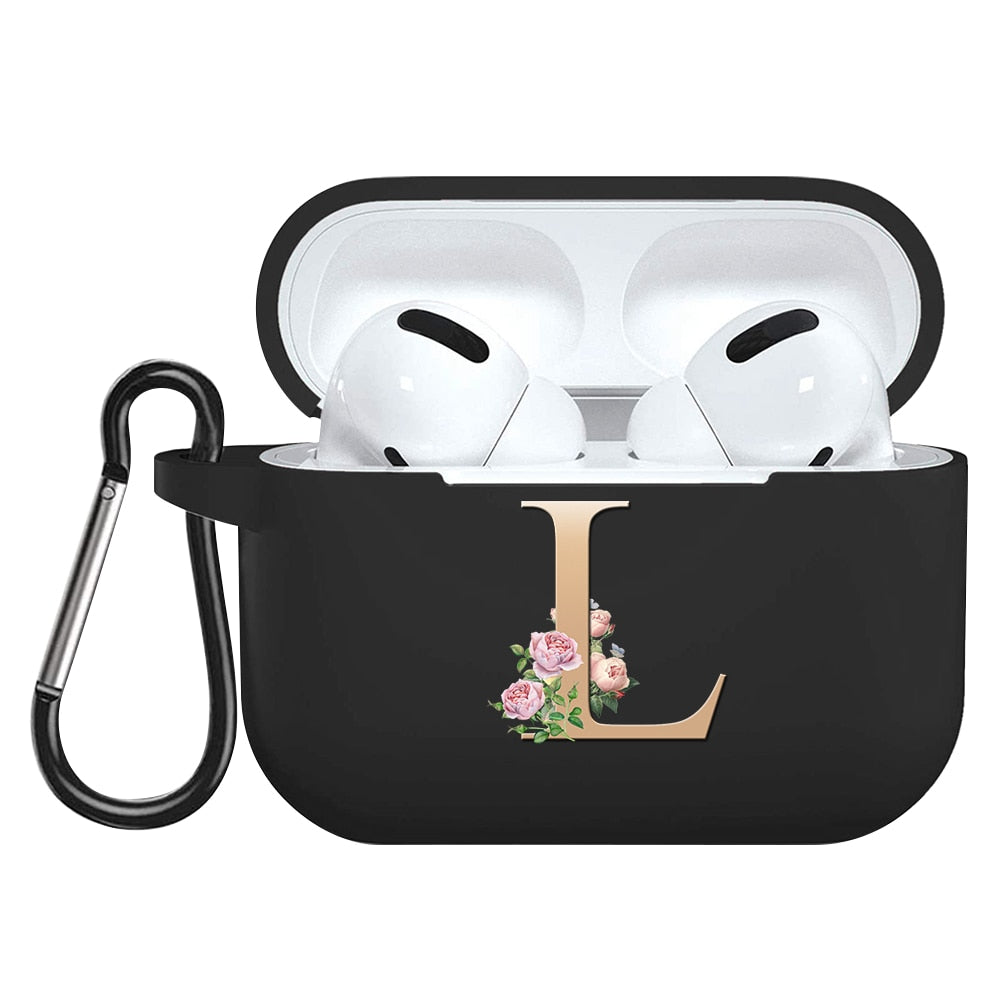 AirPods Pro matte Buchstaben Case