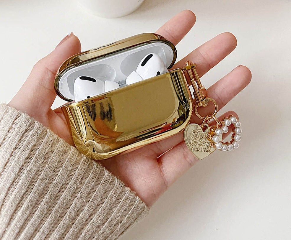 AirPods Case in galvanisiertem Gold