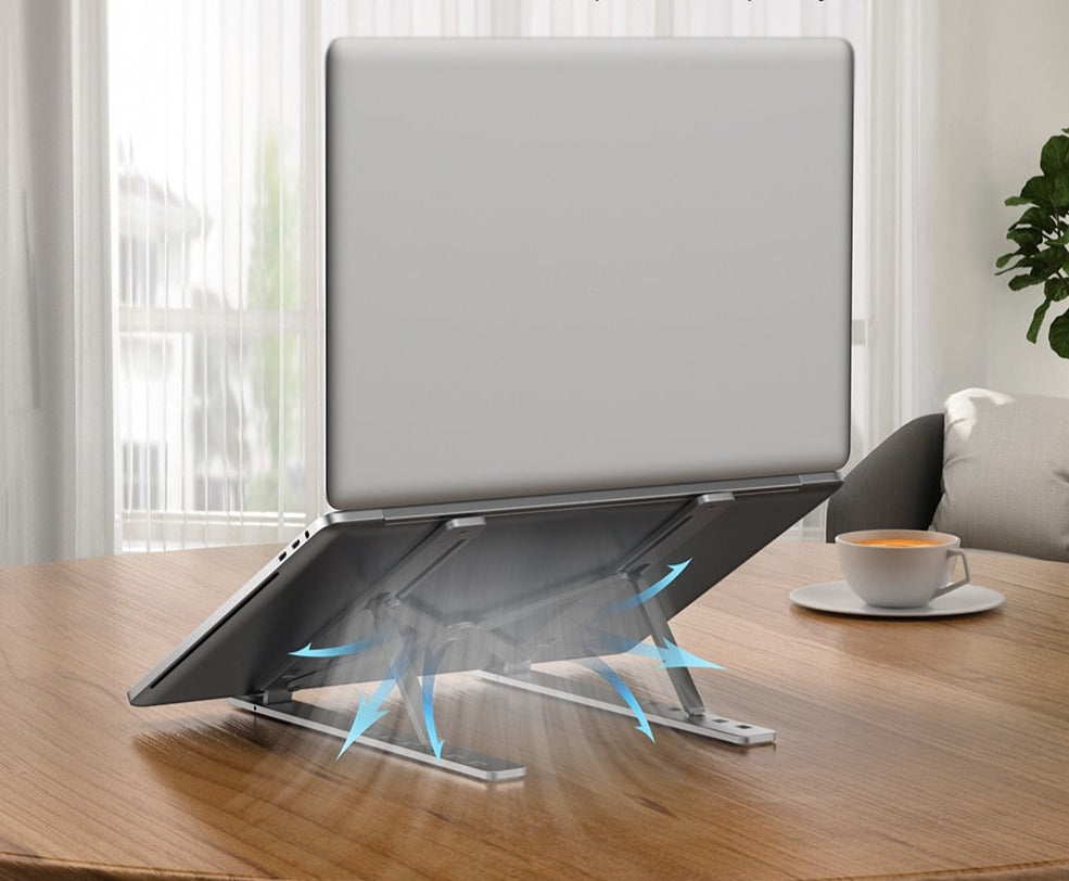 Tragbarer Laptop Aluminium Stand