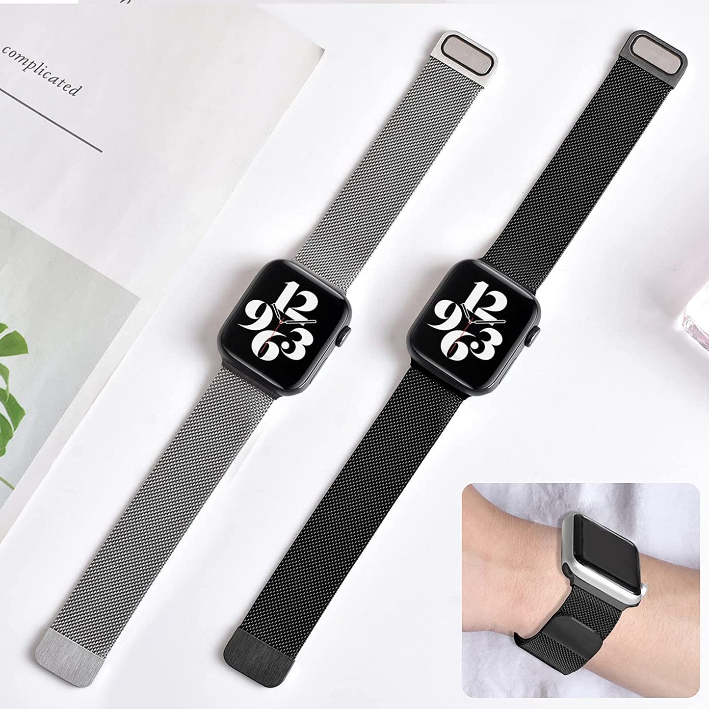 Apple Watch Milanese Edelstahl Armband