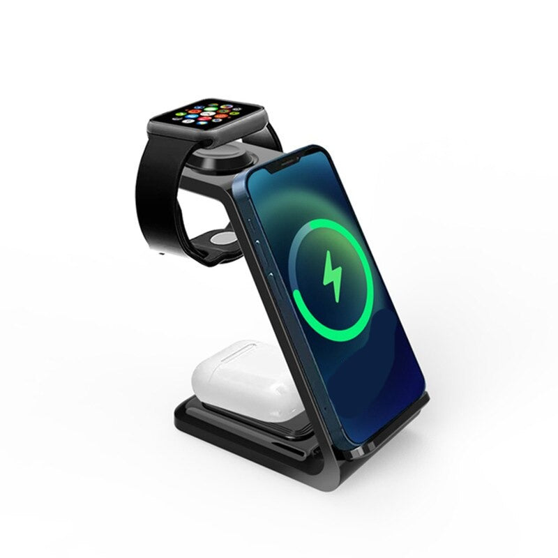 20W 3-in-1 Kabelloses Ladegerät für iPhone, Apple Watch und AirPods Pro