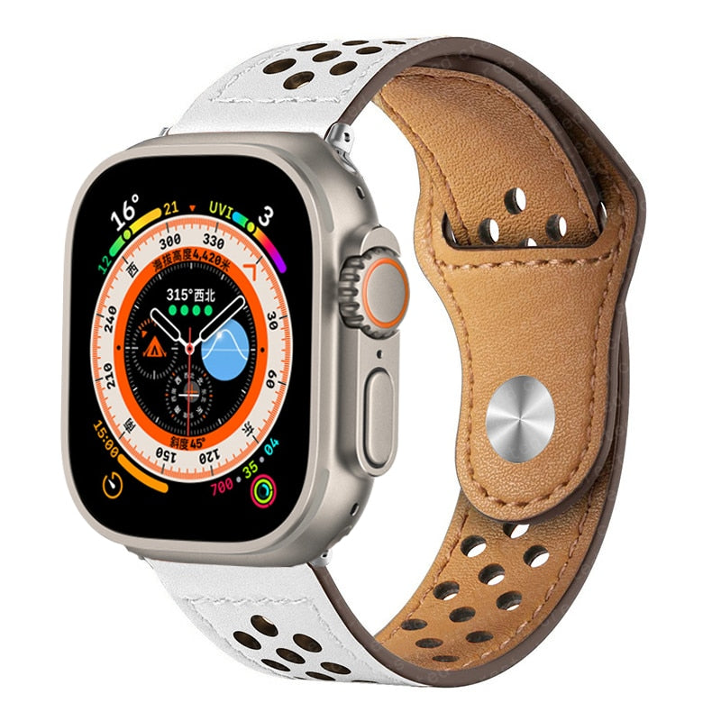 Lederarmband für Apple Watch - Verleihe Deiner Uhr einen Hauch von Eleganz
