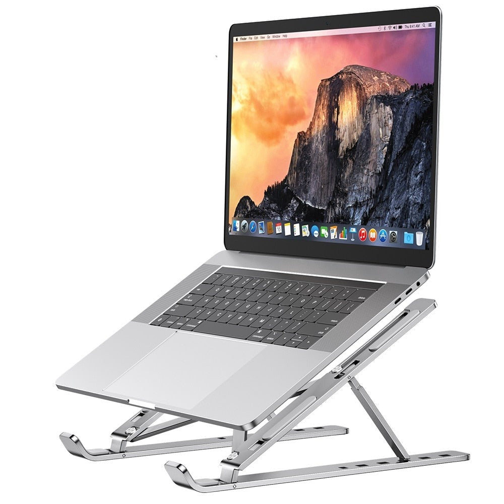 Tragbarer Laptop Aluminium Stand