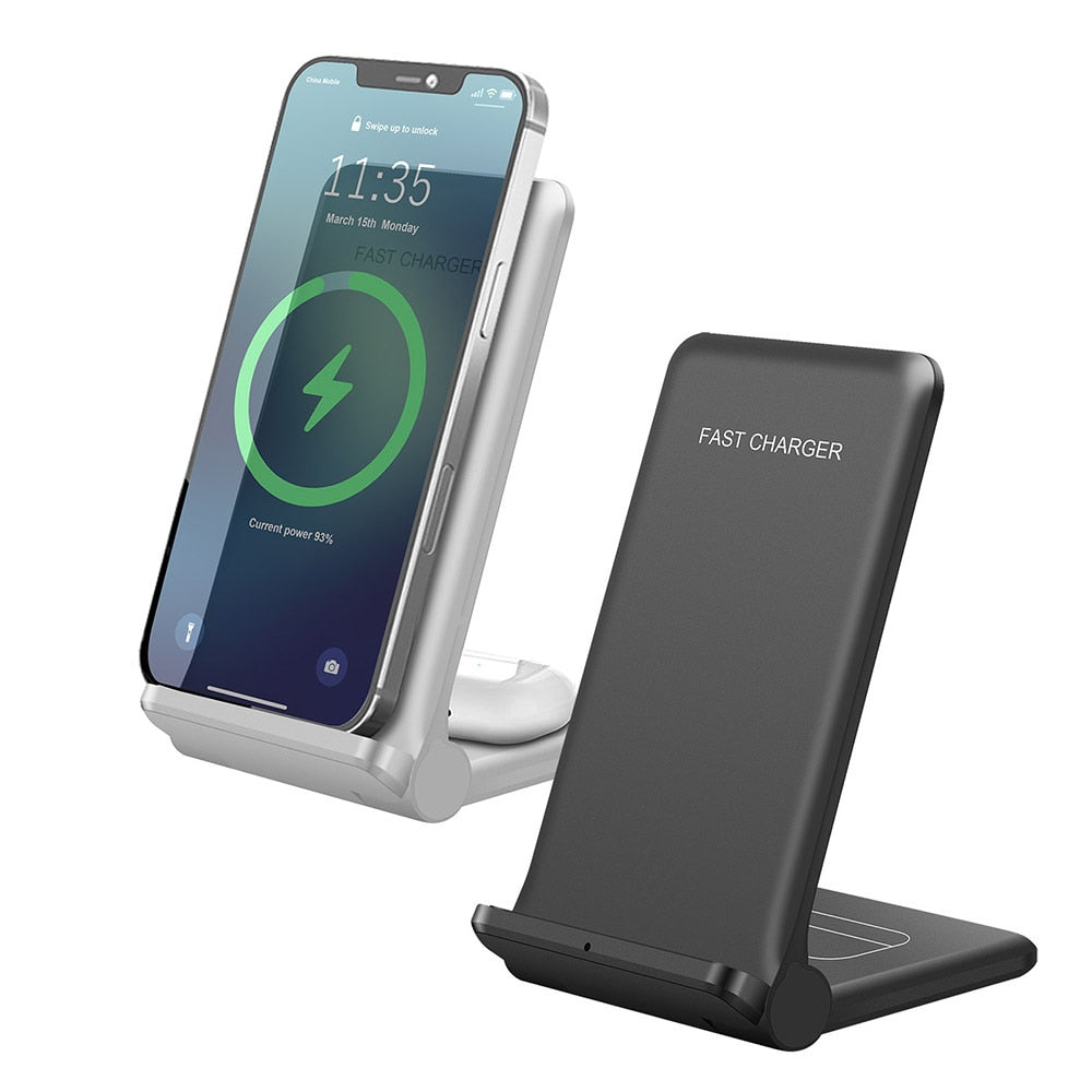 Schnelles Kabelloses Ladegerät für Dein Smartphone - Faltbar