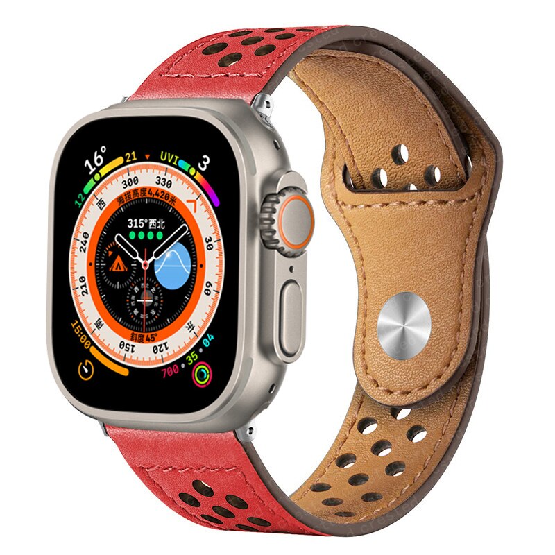 Lederarmband für Apple Watch - Verleihe Deiner Uhr einen Hauch von Eleganz