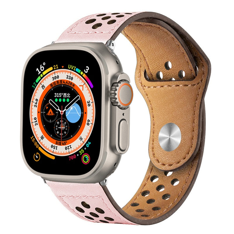 Lederarmband für Apple Watch - Verleihe Deiner Uhr einen Hauch von Eleganz