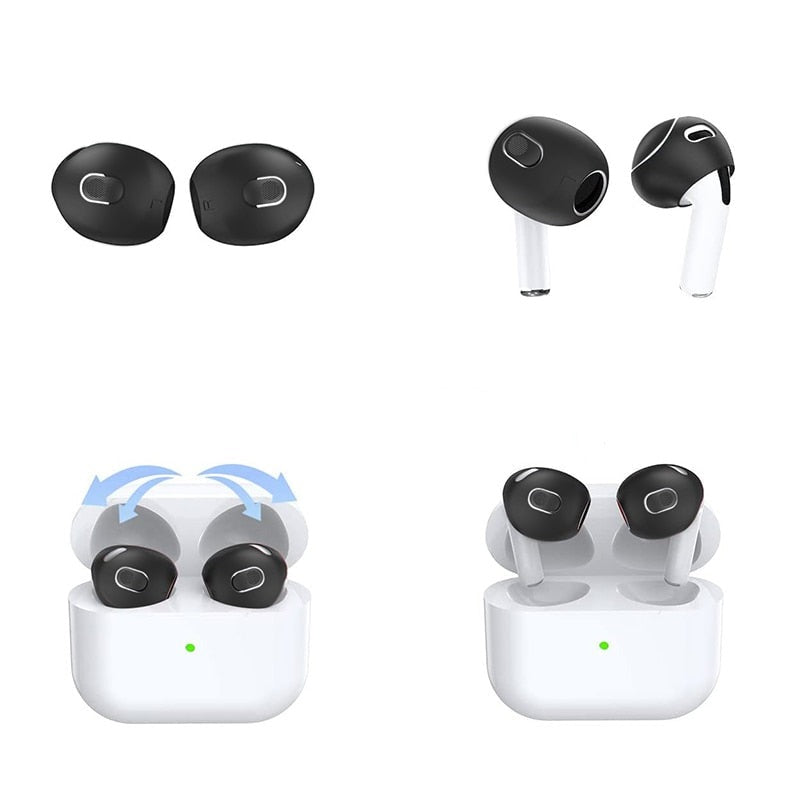 Silikon Schutzhülle für AirPods 3 - Einfach anzubringen - Schutz und Stil in Einem