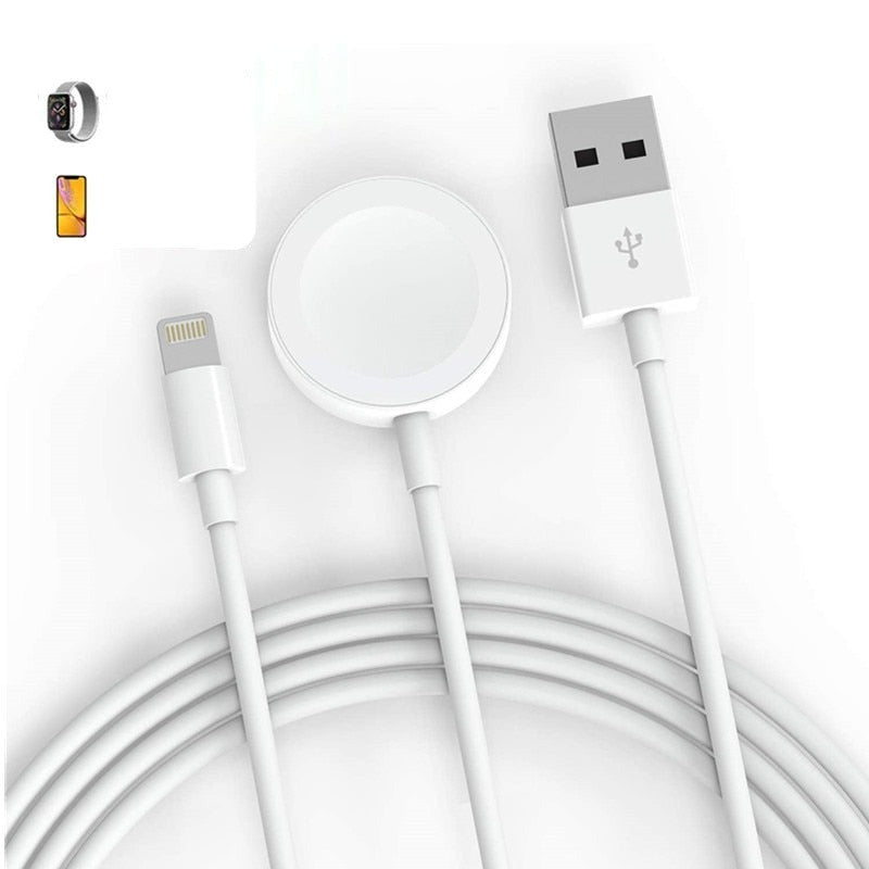 3-in-1 Ladekabel für Apple Watch und iPhone - Lade Deine Geräte überall auf