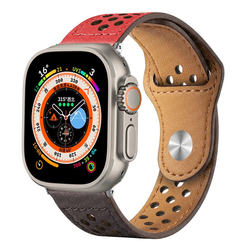 Lederarmband für Apple Watch - Verleihe Deiner Uhr einen Hauch von Eleganz