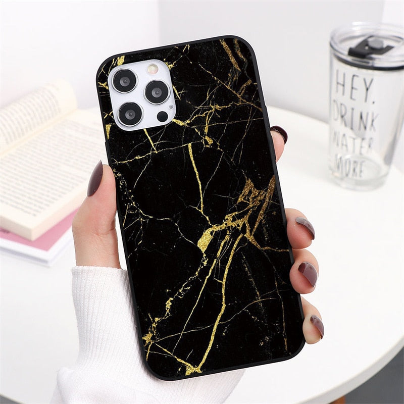 iPhone 14 Pro Max Marmor-Design Case