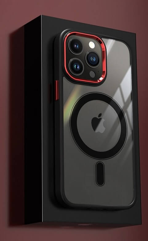 iPhone 15 Plus Crystal Case MagSafe kompatibel