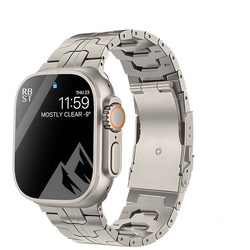 Titan-Meisterwerk für deine Apple Watch
