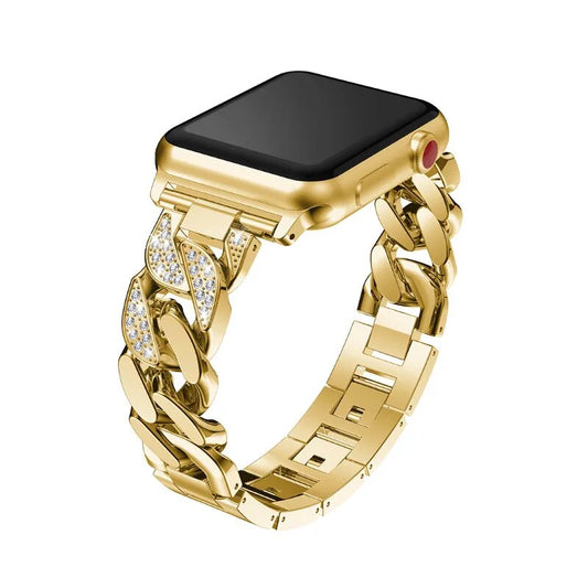 Brillantverziertes Armband für Apple Watch - Glamour am Handgelenk