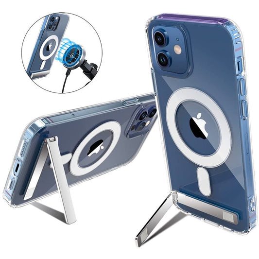 iPhone 15 Plus Clear Case mit MagSafe & Ständer