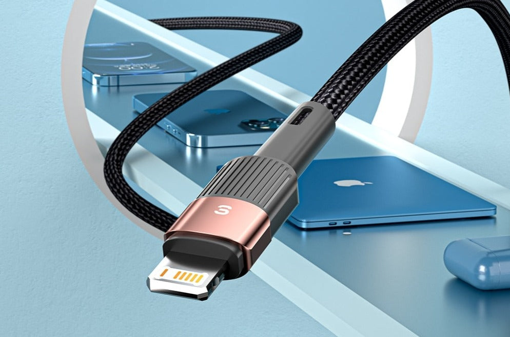 Lighting auf USB Ladekabel