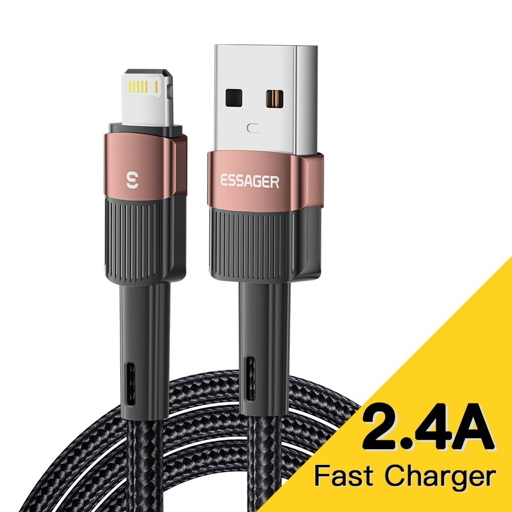 Lighting auf USB Ladekabel