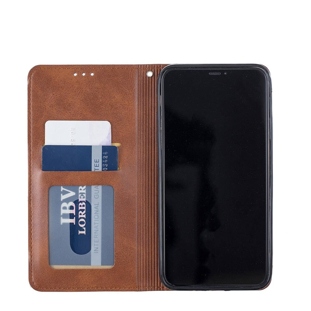 iPhone 15 Plus Leder Case