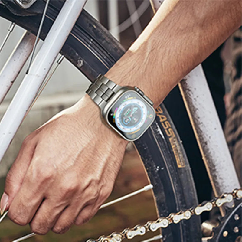 Titan-Meisterwerk für deine Apple Watch