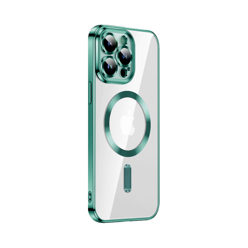 iPhone 14 Pro Max Transparente Case mit farbigen Akzenten & MagSafe