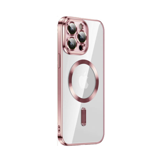 iPhone 14 Pro Max Transparente Case mit farbigen Akzenten & MagSafe